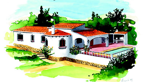 Monte Pego Spanish Villas, resales - The most beautiful residential community in the Costa Blanca North of Spain - Spanish Property, Villas in Spain, spanish villa, re-sales, retirement